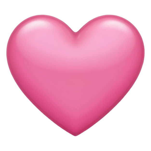 Pink beautiful shining heart  sticker