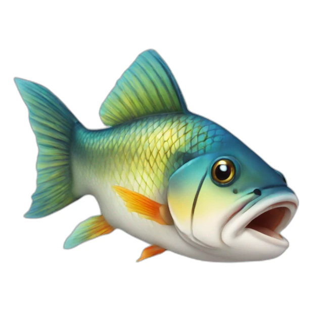 Messi fish sticker