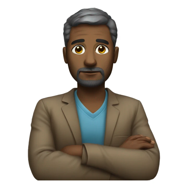 Teacher in depression  sticker