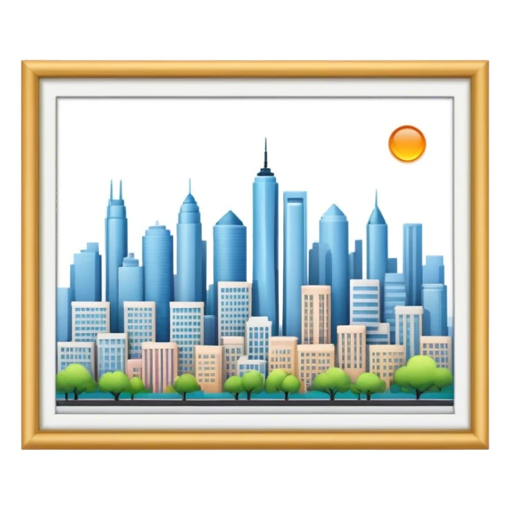 skyline sticker