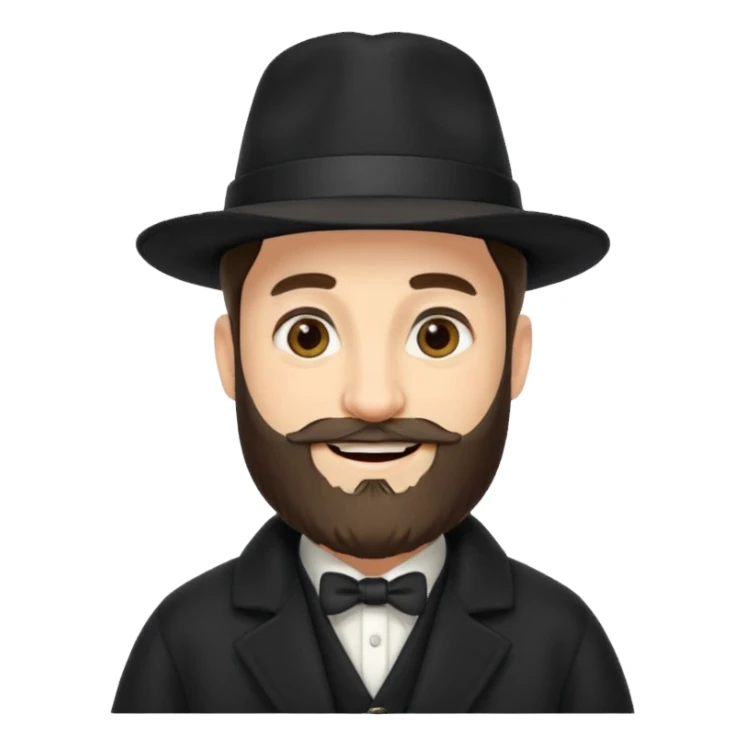 Rabbi sticker