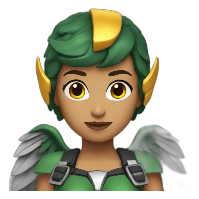 hawkgirl sticker