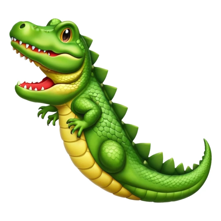 Cocodrilo con zapatos sticker