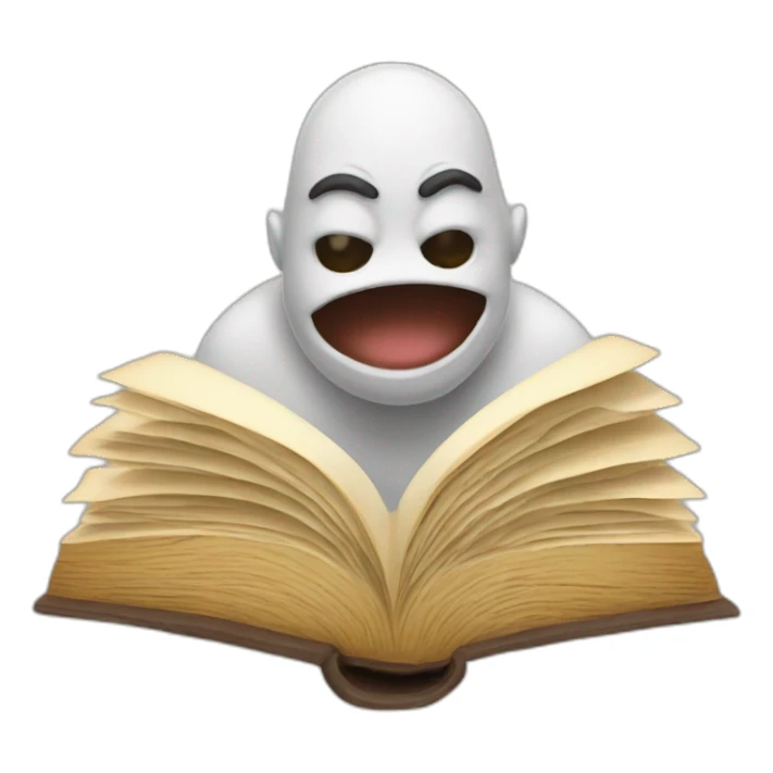 book eater sticker
