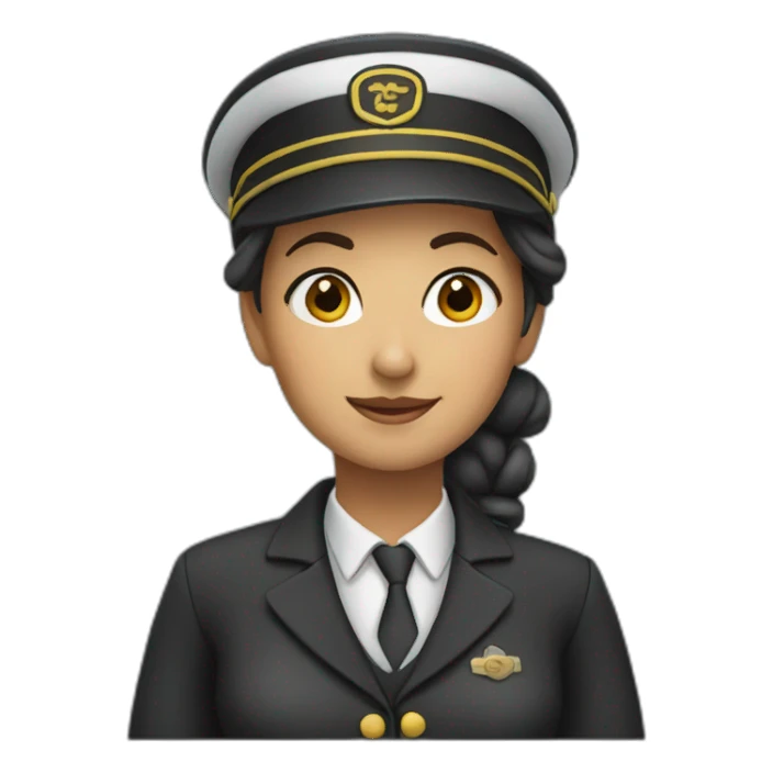 stationmaster woman sticker