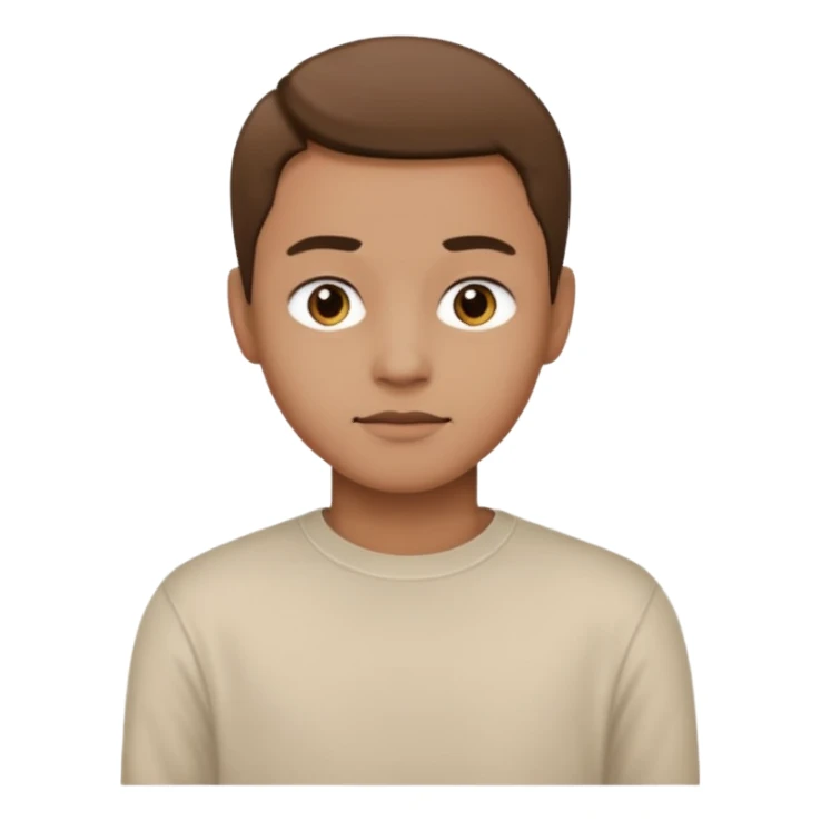 long-sleeve T-shirt without smile sticker