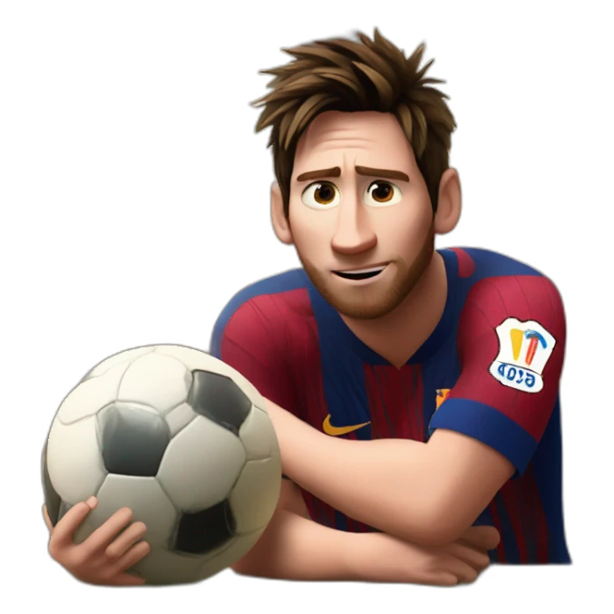 Messi disney pixar movie sticker