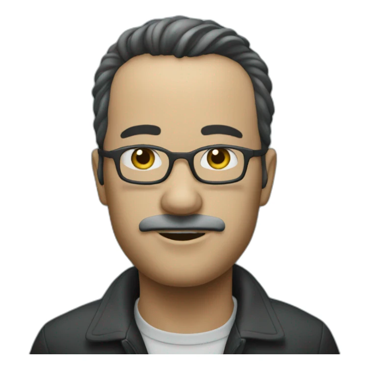 Un noir qui boit de l'eau sticker