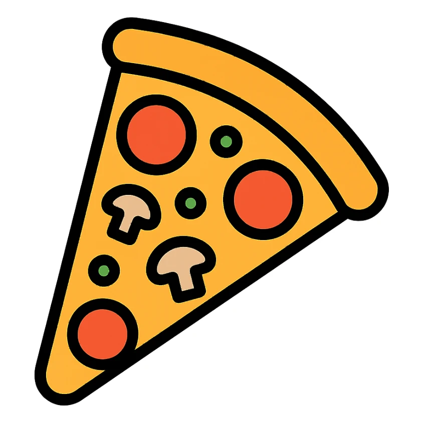 slice of pizza sticker