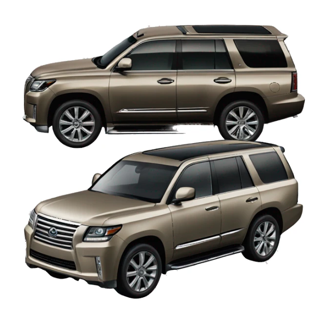 Lexus land rover escalade  sticker