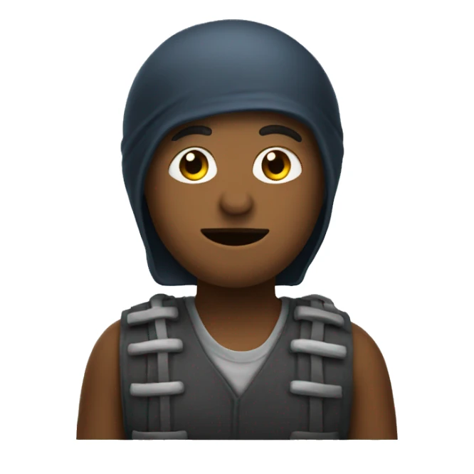 A person saying NUH  sticker