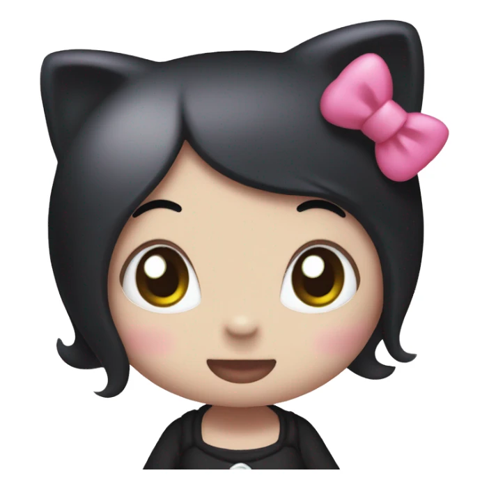 hello kitty and kuromi+ç sticker