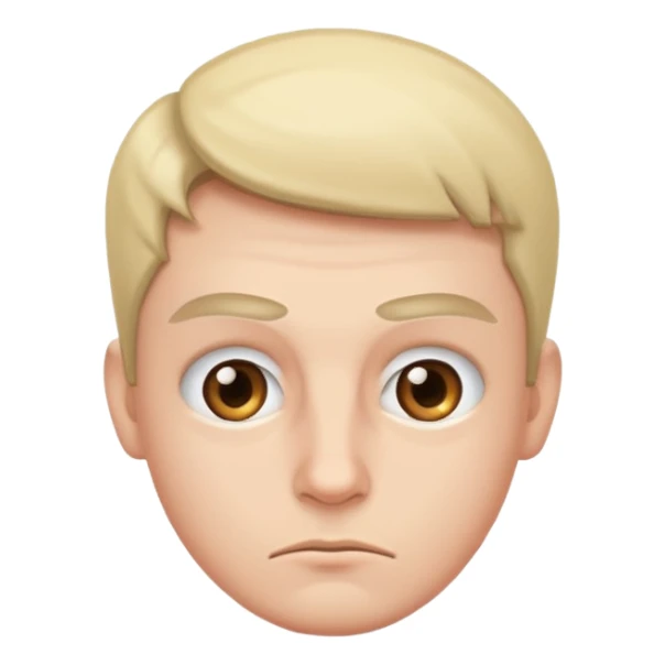 Raised eyebrow on a human sticker