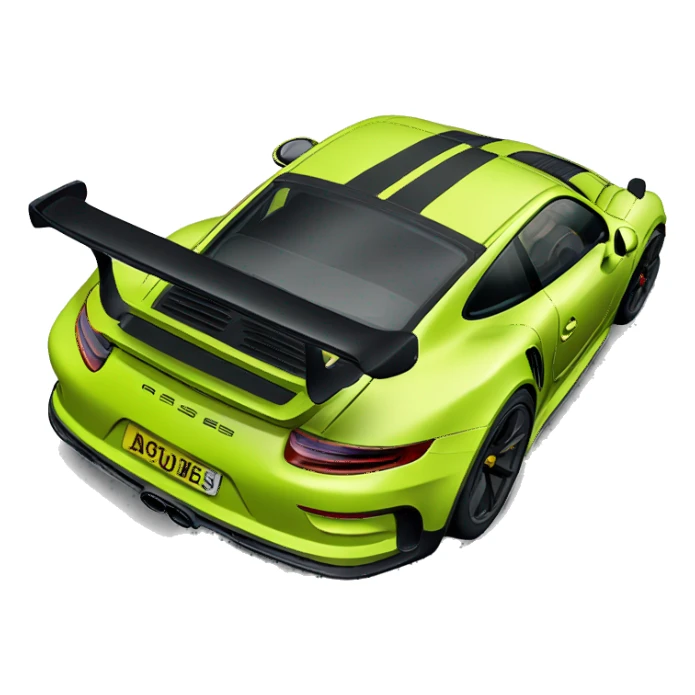 porsche gt3 rs  sticker