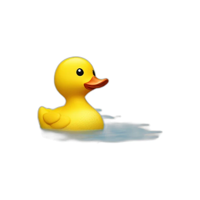 Rubber-duck-yellow sticker
