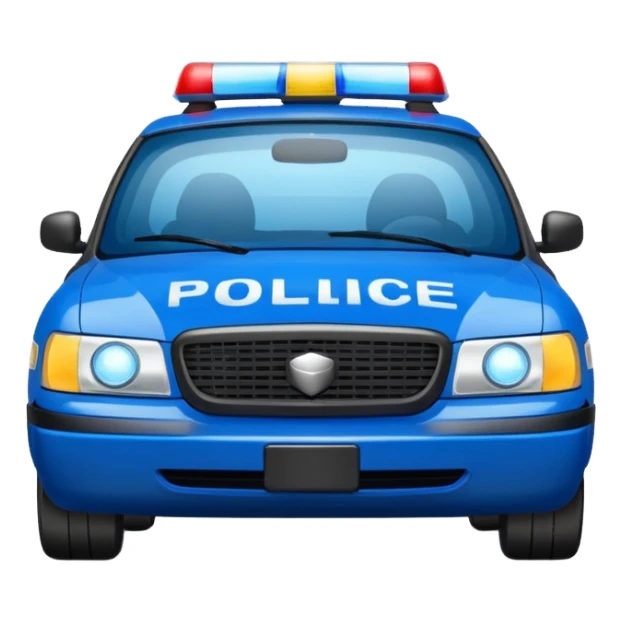 Polizei-Blaulicht sticker