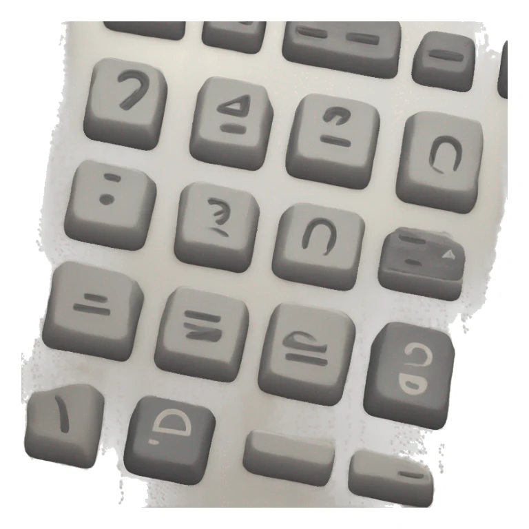 Keypad sticker