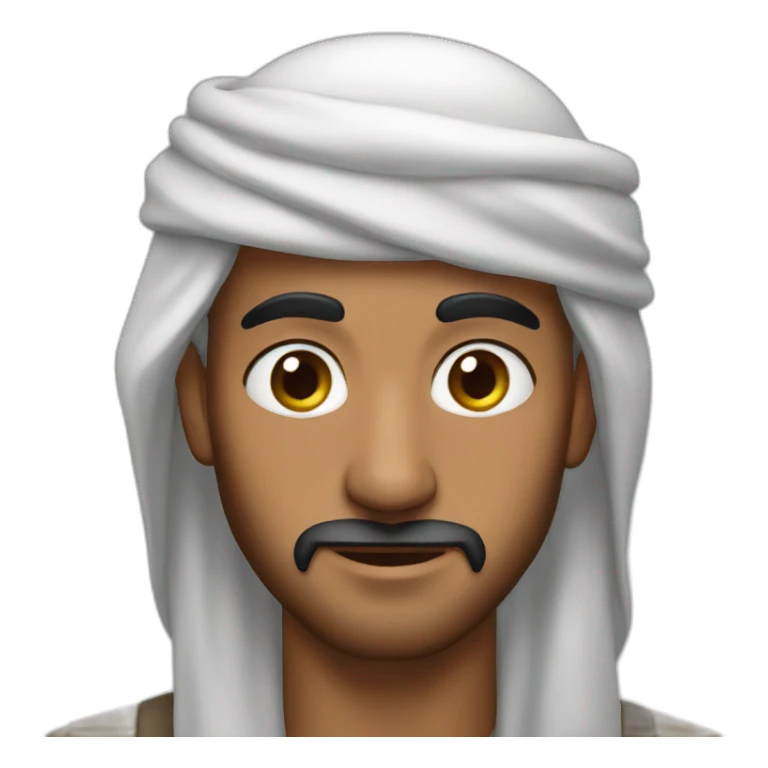 arabian men sticker