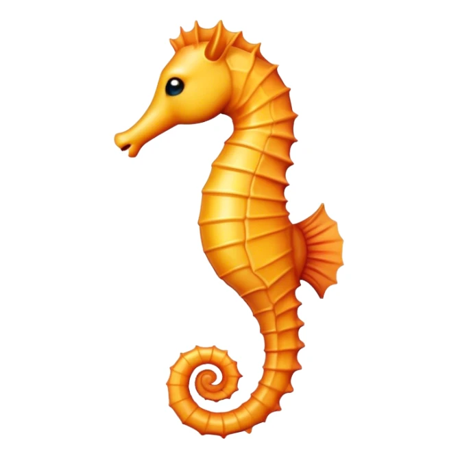 Iphone seahorse emoji sticker