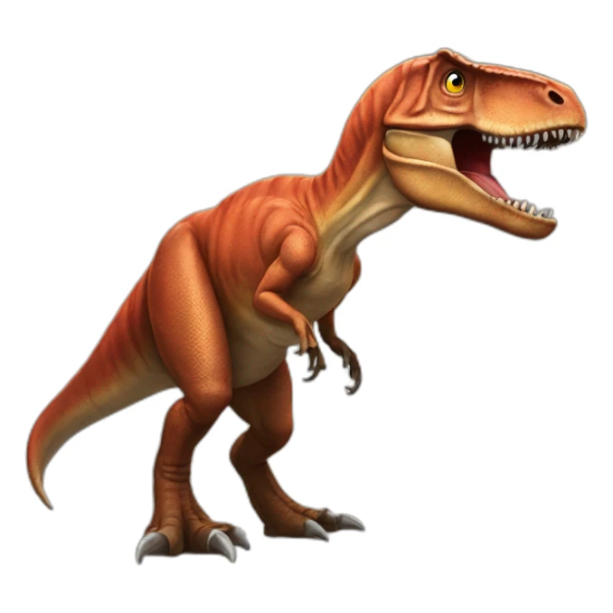 T.rex rouge sticker