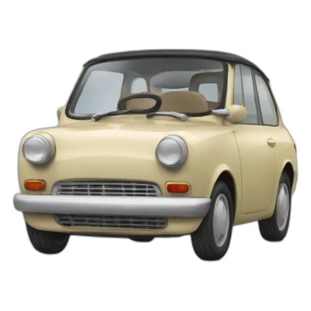 mr bean car sticker