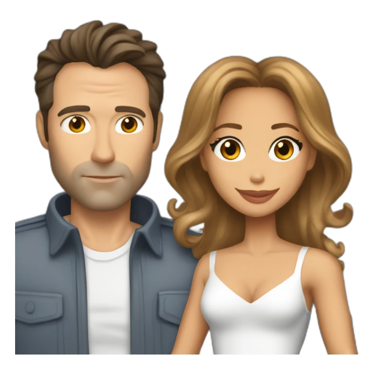 Jennifer Lopez and Ben affleck sticker
