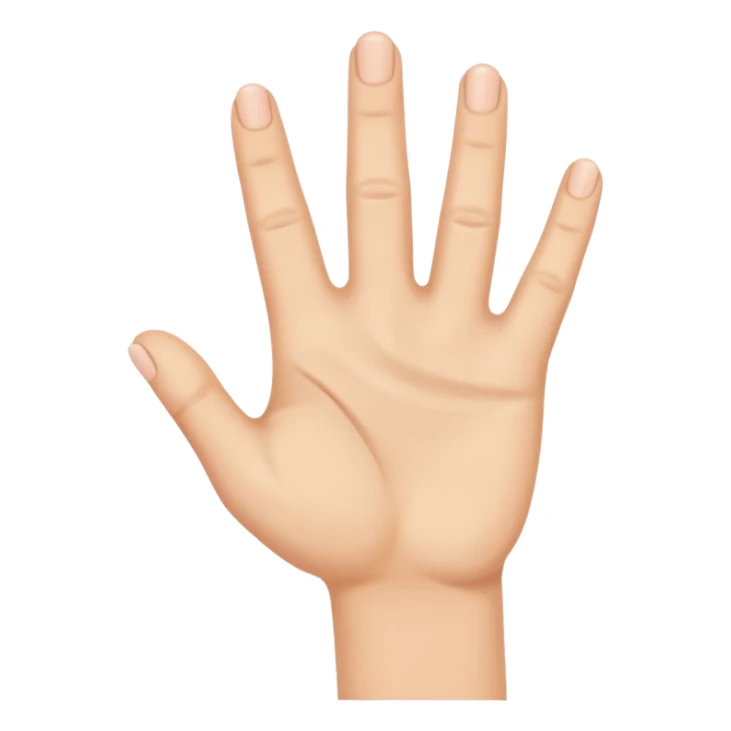 Yvl hand emoji sticker