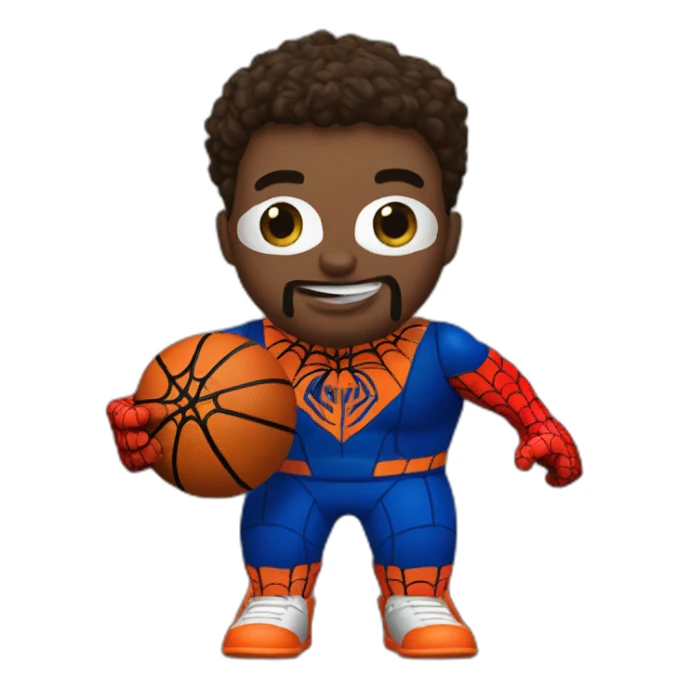 Spiderman new york knicks sticker