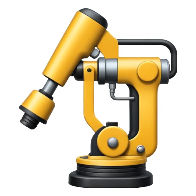 Een boor machine een trilboor sticker