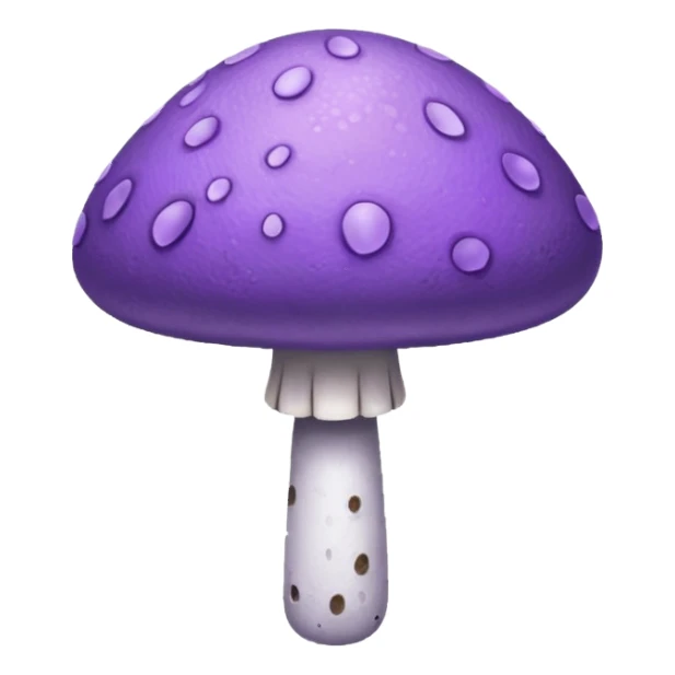 Purple Mushroom sticker