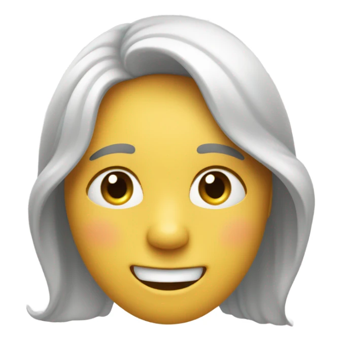 Happy person crying  sticker