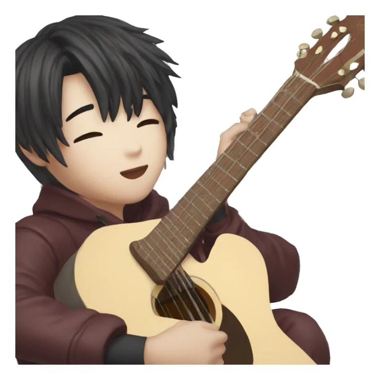 hyunjin and guitar sticker