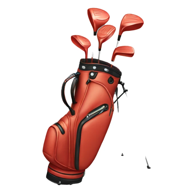 Golf bag sticker