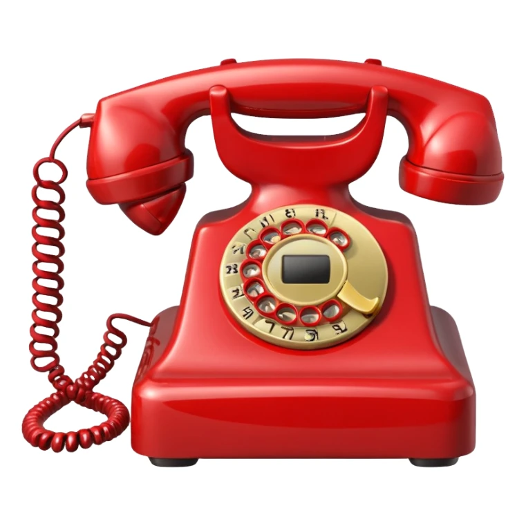 christmas telephone sticker