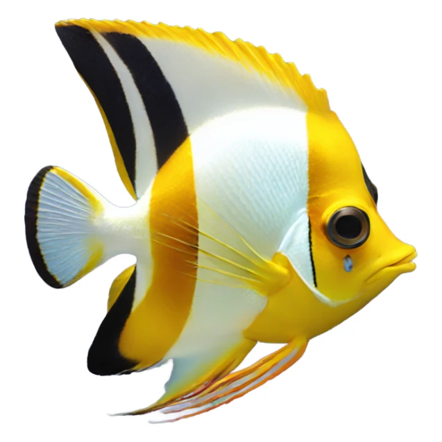 Copperband Butterfly Fish sticker