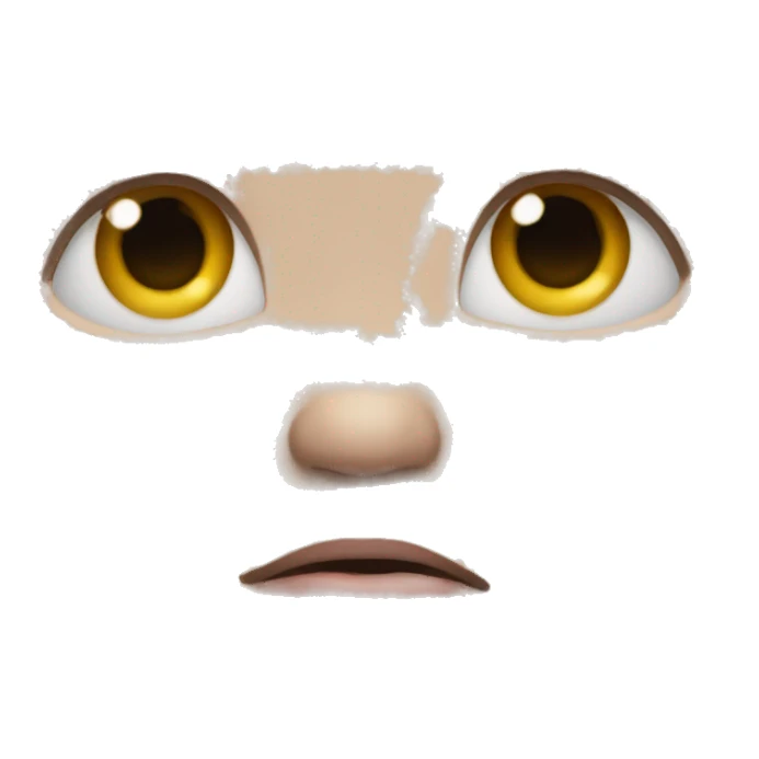 Heart eyes crying  sticker