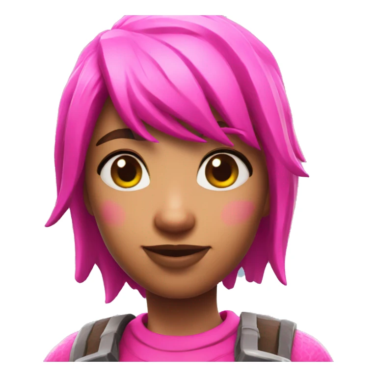 Fortnite pink skin sticker
