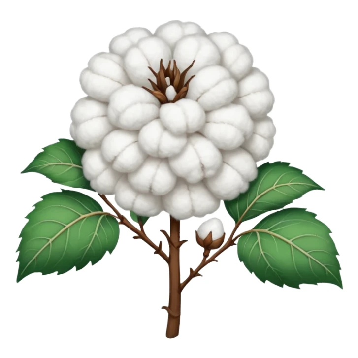 cotton plant sticker