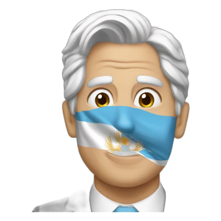 argentina president sticker