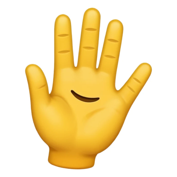 wednesday hand sticker