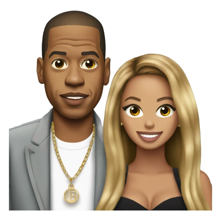 beyoncé and jay z sticker