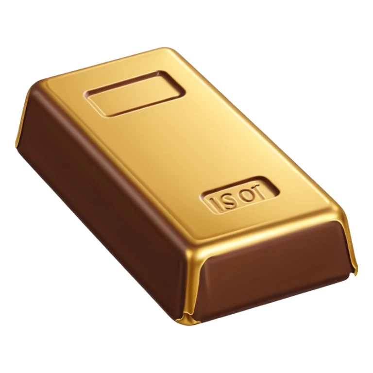 Chocolate in Gold Wrapper sticker