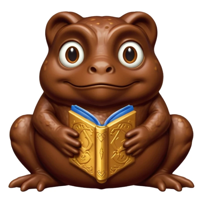 Harry Potter chocolate frog sticker