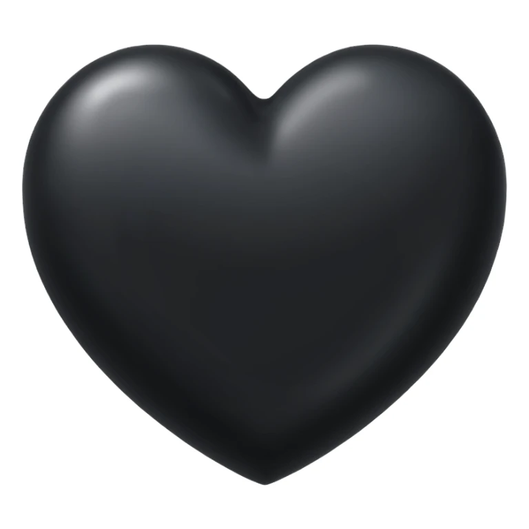 BLACK HEART ON A #30184c BACKGROUND sticker