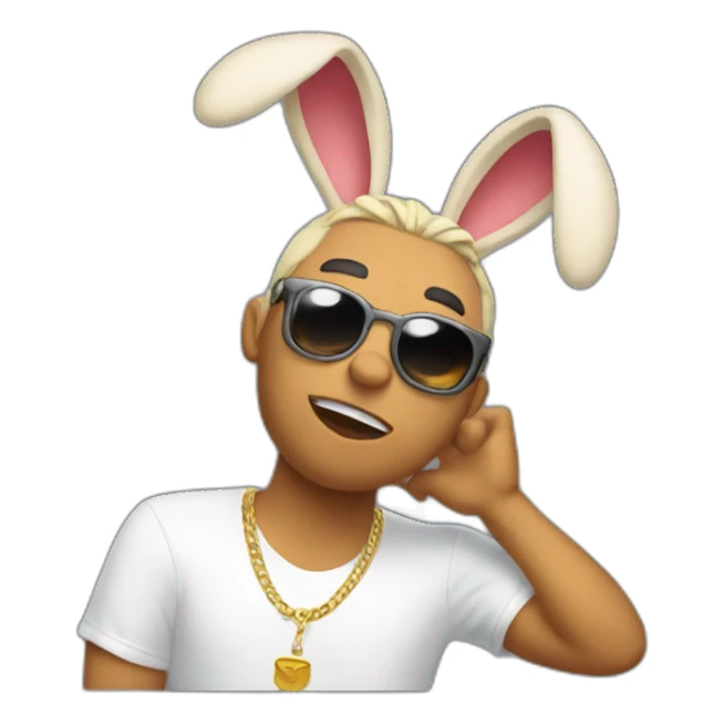 bad bunny the singer sticker