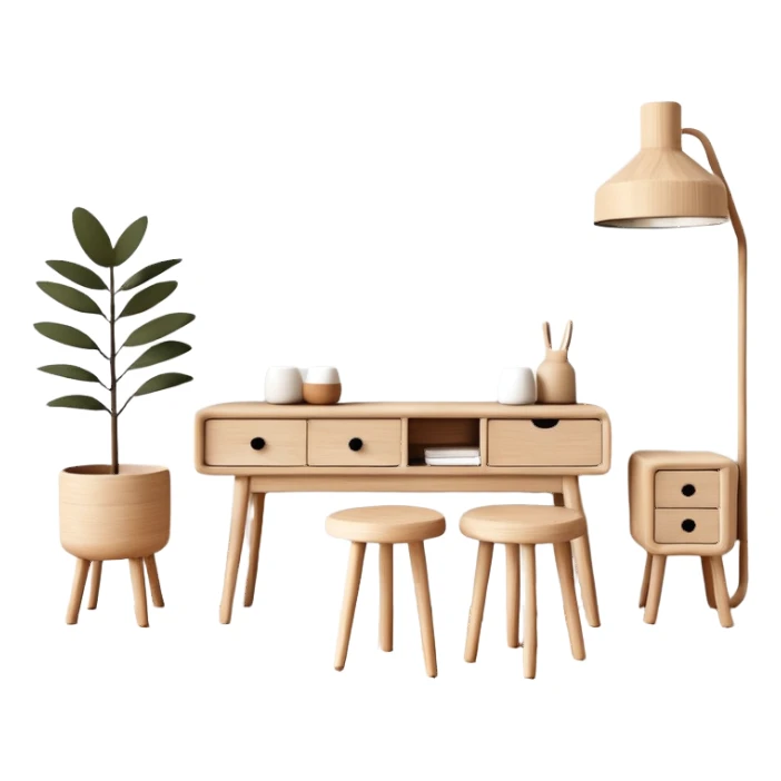 scandi style  home decor   sticker
