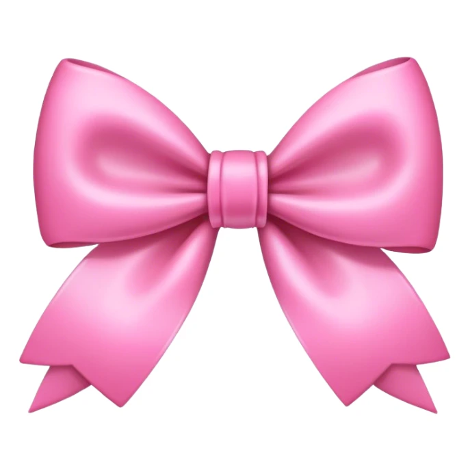 cute pink bow sticker