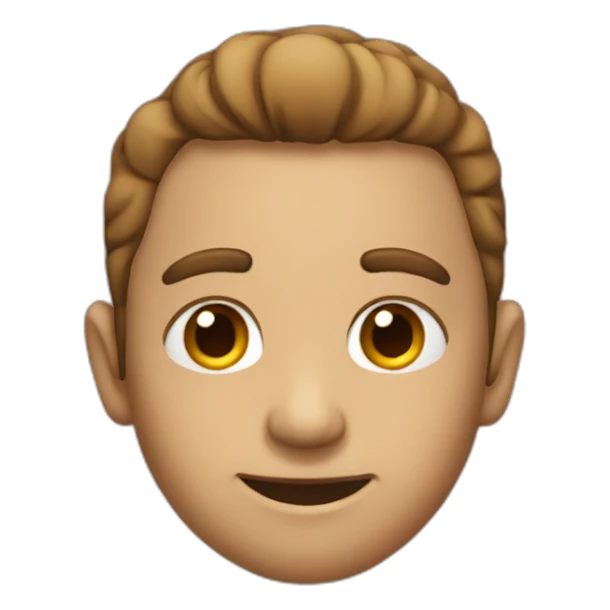 A-poop-raising-an-eyebrow sticker