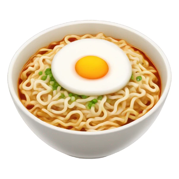 Ramen with and egg on top sticker