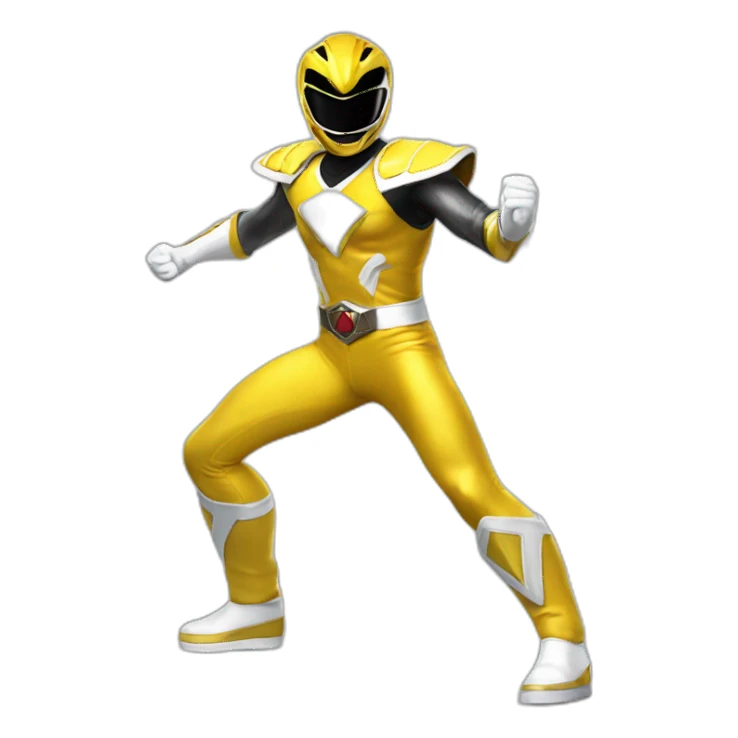 nitro power ranger full body sticker